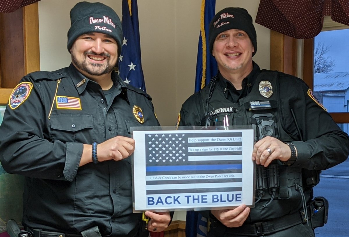 Help Support The Owen-Withee Police K9 Unit! Help Support The Owen-Withee Police K9 Unit!