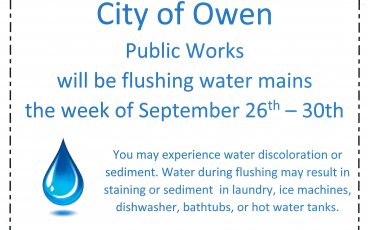 Flushing Water Mains