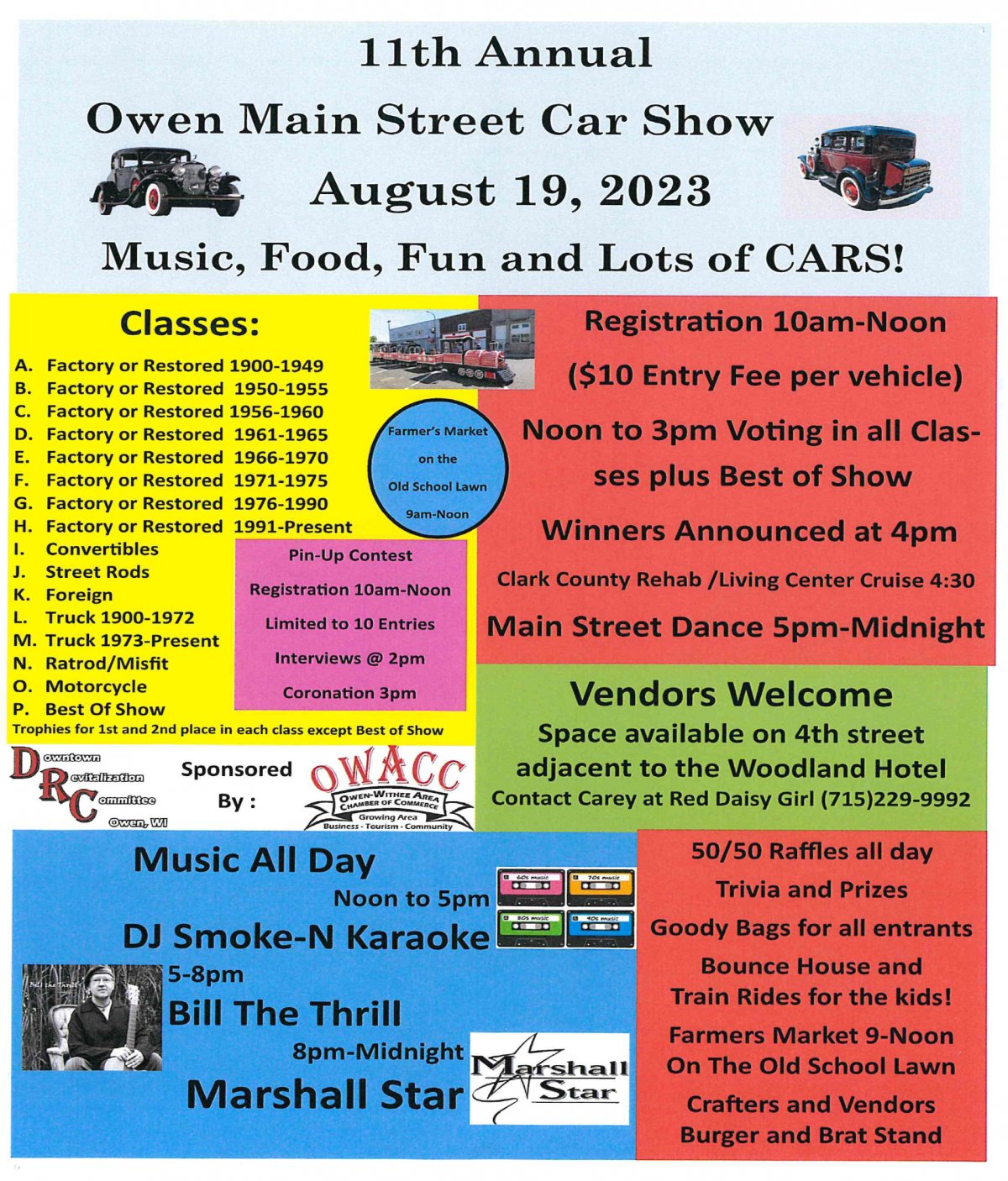 Owen Main Street Car Show