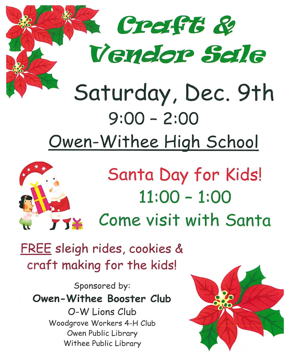 Craft & Vendor Sale